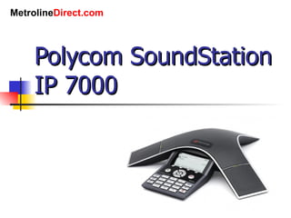 Polycom SoundStation IP 7000 