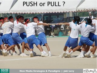 New Media Strategies & Paradigms | Jaki Levy
PUSH or PULL ?
 