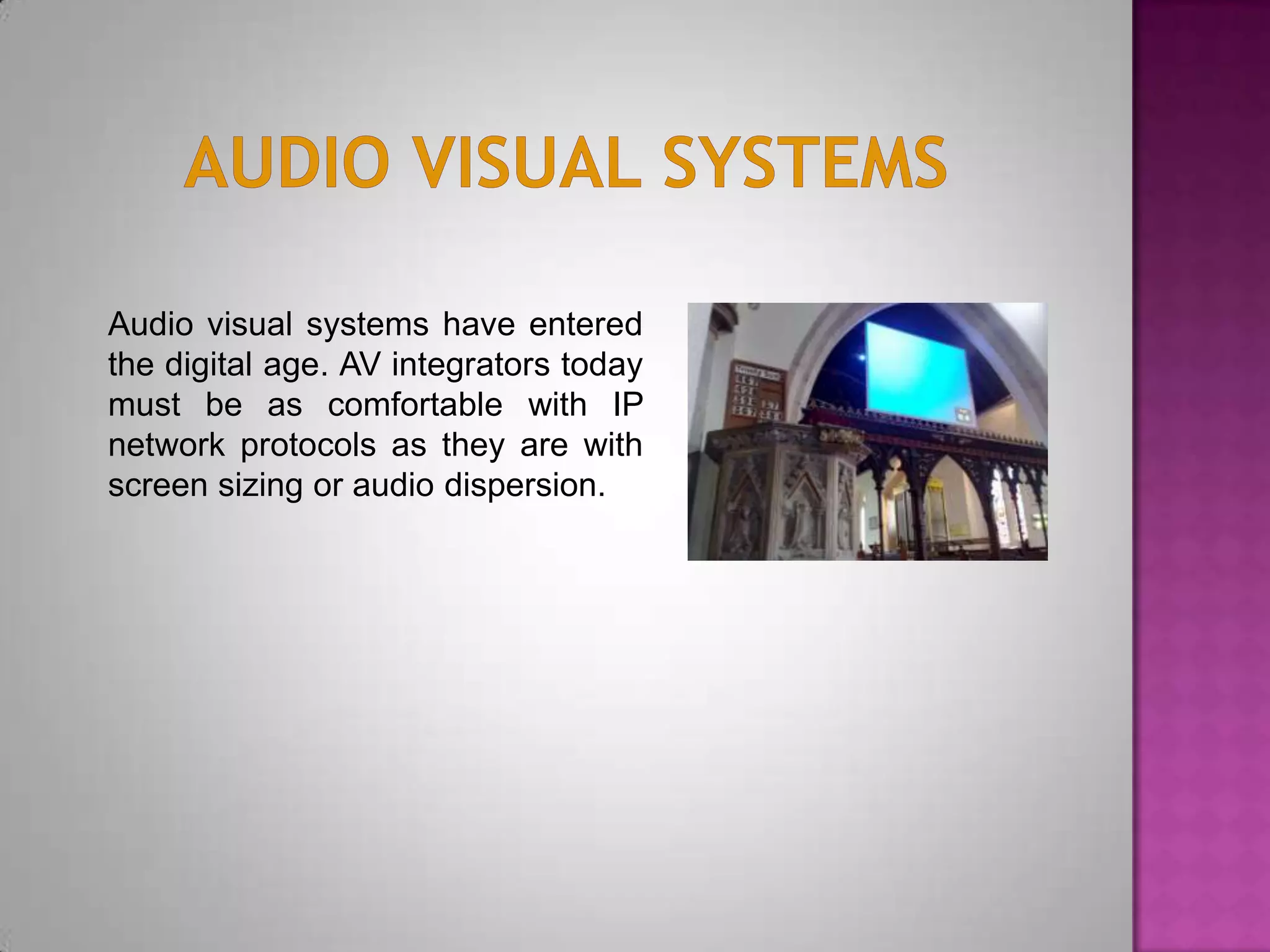 Sound system installation | PPTX