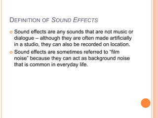 Sound unit day one | PPTX