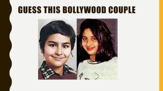 GUESS THIS BOLLYWOOD COUPLE
 