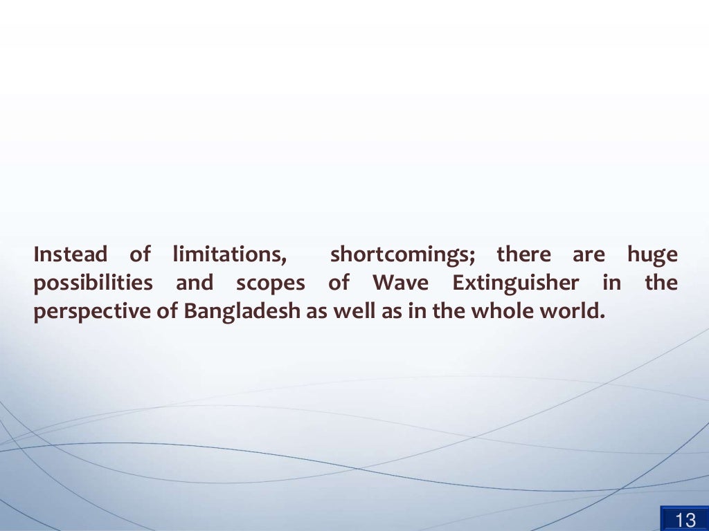 Sound wave fire extinguisher