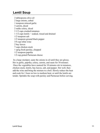 SOUP RECIPES PDF visual data 4