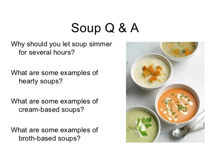 Soups, Salads & Casseroles PowerPoint