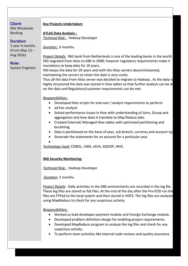 Sourav banerjee resume | PDF