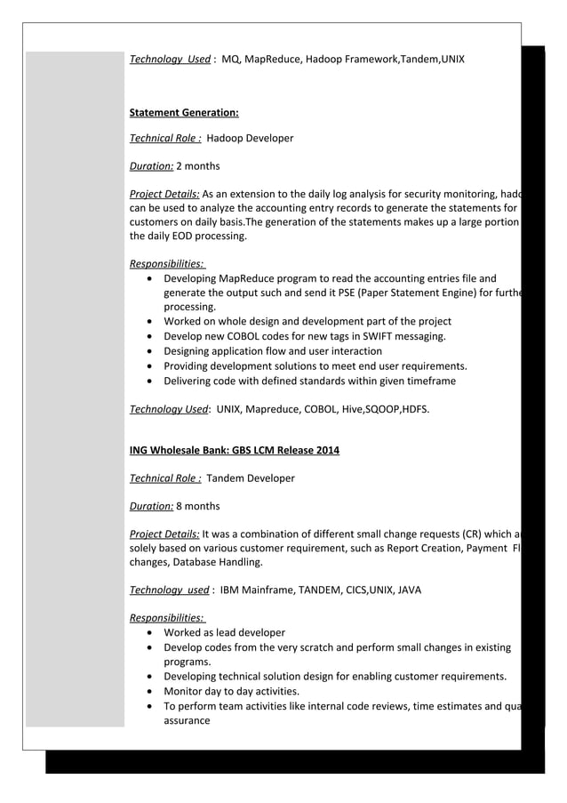 Sourav banerjee resume | PDF
