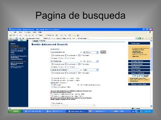 Pagina de busqueda 
