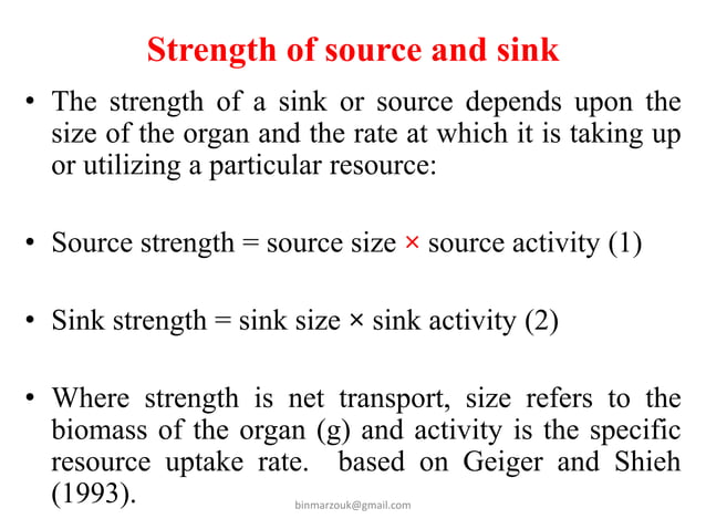 SOURCE-SINK relationship.pptx | Gardening | Home & Garden