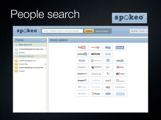 People search
 