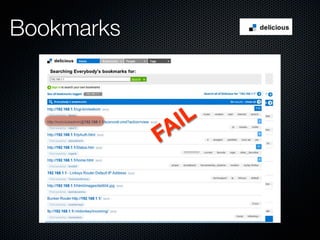 Bookmarks



             A IL
            F
 