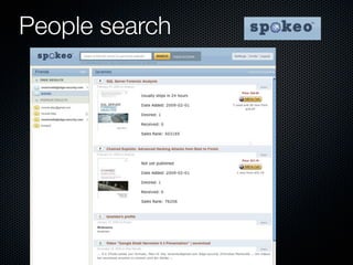 People search
 