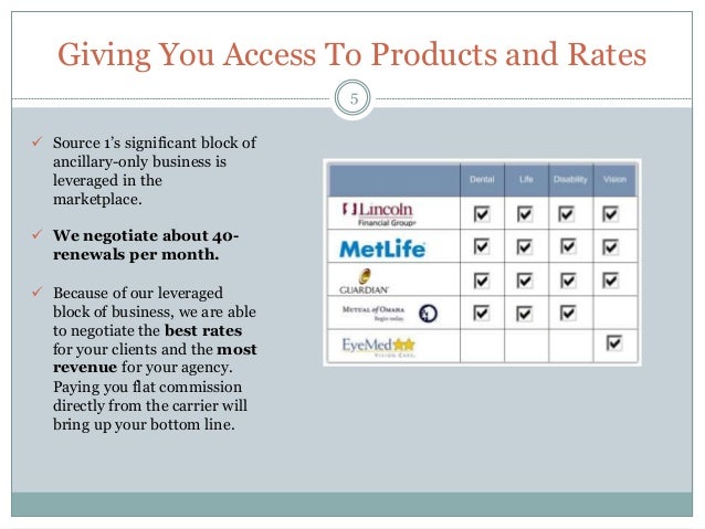 Using a General Agent for your Clients Ancillary Benefits