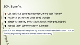 Source Code Management(SCM) and the legacy tools | PPTX