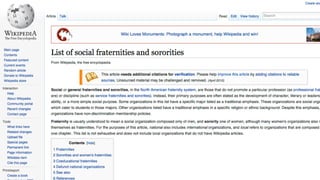 Method 3: Sorority Search:
 