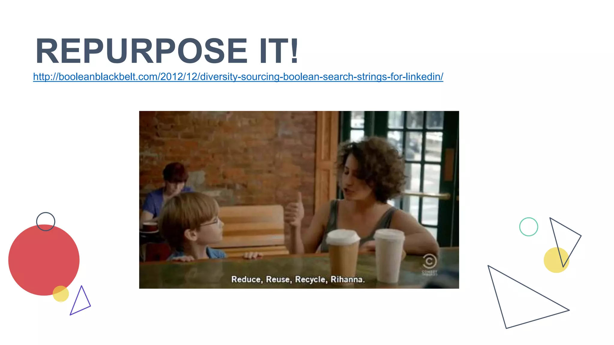 REPURPOSE IT!
http://booleanblackbelt.com/2012/12/diversity-sourcing-boolean-search-strings-for-linkedin/
 