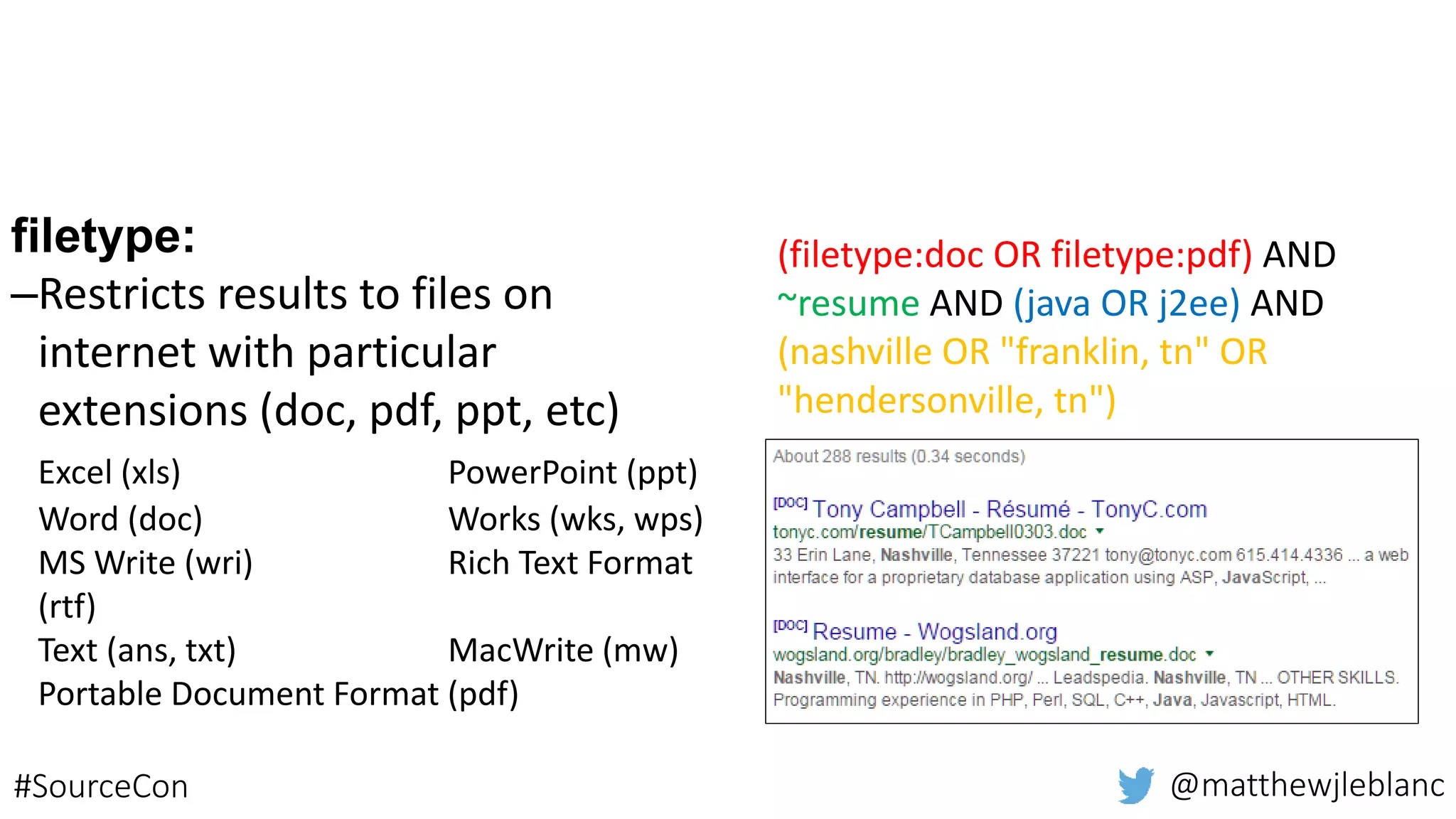 @matthewjleblanc#SourceCon
 