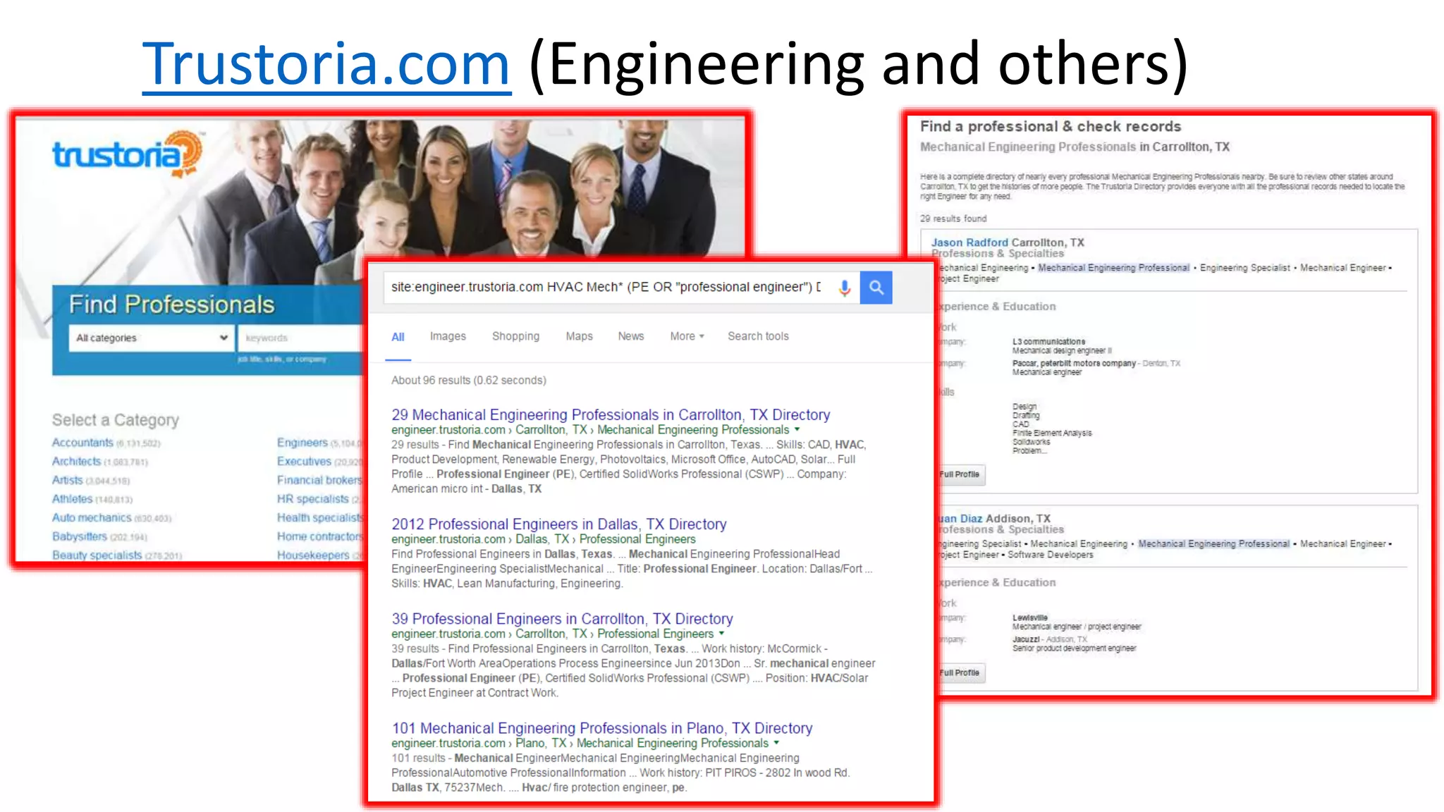 Custom Search Engines (Create Your Own)
•For more info on Creating CSEs
•Custom Search Engine – Part 1
•Part 2: Searching the Entire
Web
•Part 3: Site Searches With a Side
of URL Manipulation
•Adding Complex Refinements
•More FREE CSEs on
HRSourcingToolBox2017
 