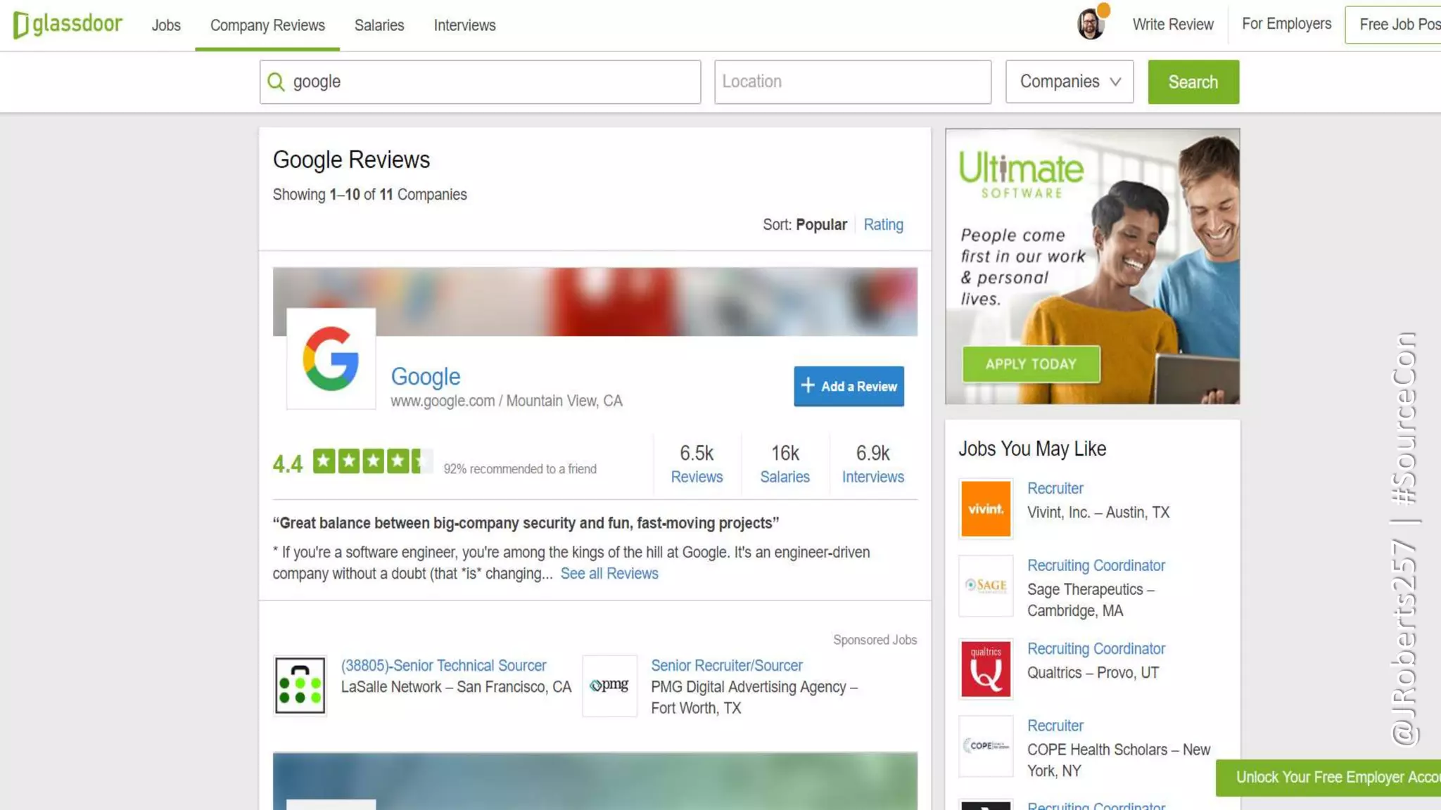 Matrix of Tools Appendix
• Other Cool Tools
• Autopagerize (infinite
google results)
• Search-Preview
(preview from
Google results)
• Dataminer (Data
Extraction)
• Cometdocs (PDF to
Excel)
• Other Chrome Extensions
(Search in Chrome Store)
• Hiretual
• Prophet
• Email Hunter
• Rapportive
• Connectifier
• Hound
• Contact Out
• Lusha
• 360 Social
• Vibe
• Discoverly
• More Tools
• The Search Authority
- Dean Da Costa
• The Candidate
Generator - Todd
Davis
• Boolean Strings –
Irina Shimaeva
 