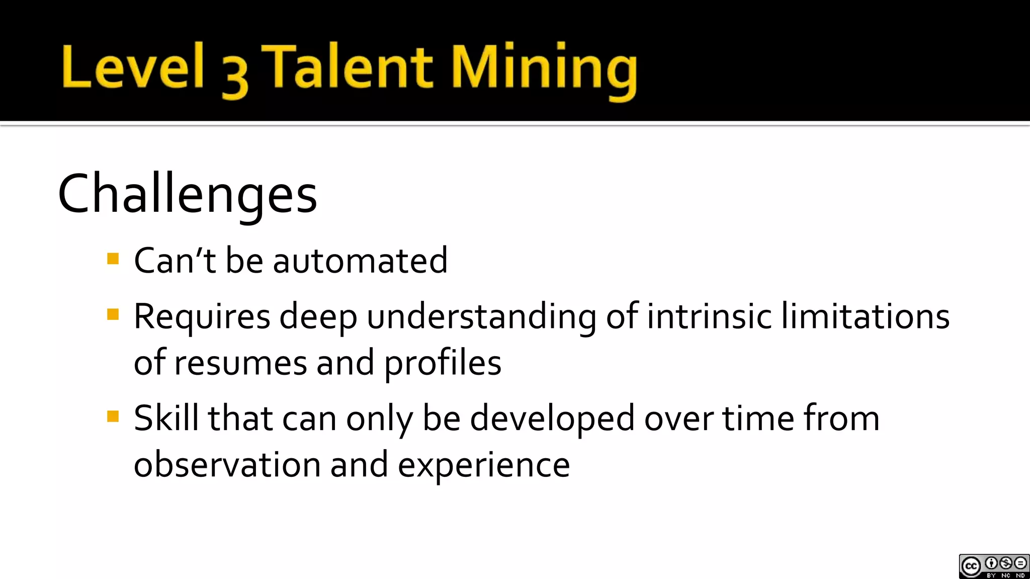 Static taxonomies and query clouds - related but not relevant, “once and done” approach