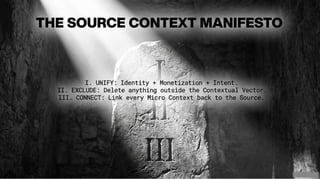 What is a Source Context in semantic seo?