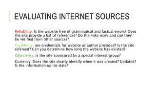 Source Credibility.pptx | Technology & Computing