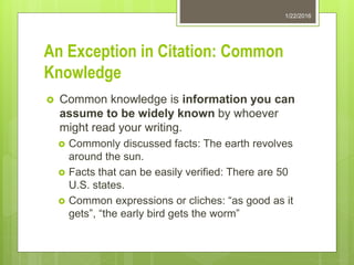 Source credibility and citation | PPTX
