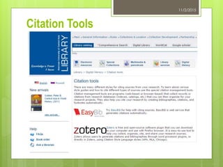 Citation Tools
11/2/2015
 