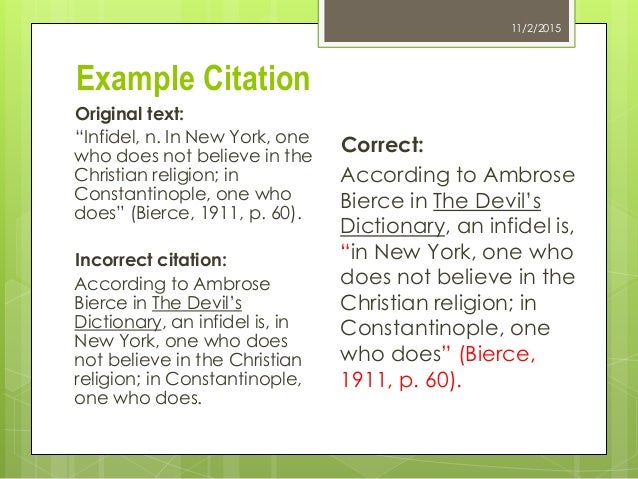 Source Citation &amp; Credibility