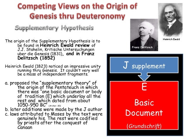 documentary hypothesis jedp documentary hypothesis chart