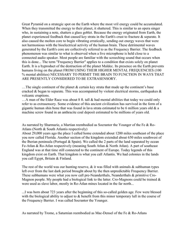 Frequency Barrier 101 The Archonic Prison Environment of Earth PDF