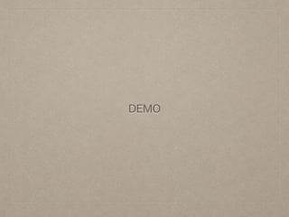 DEMO
 
