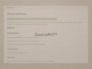 SourceKit??
 