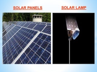 SOLAR PANELS SOLAR LAMP
 