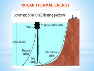 OCEAN THERMAL ENERGY
 
