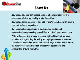 Source One All kinds of Hoses | PDF