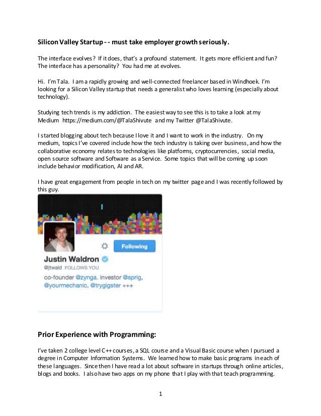 sourceress cover letter cover letter for a startup