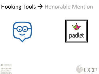 Hooking Tools  Honorable Mention
 