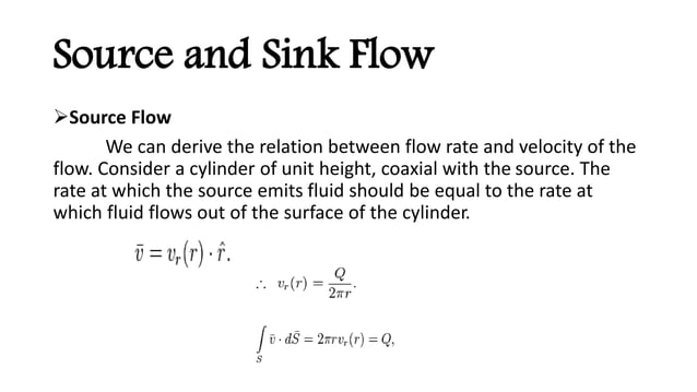Source & sink flow | PPTX | Physics | Science