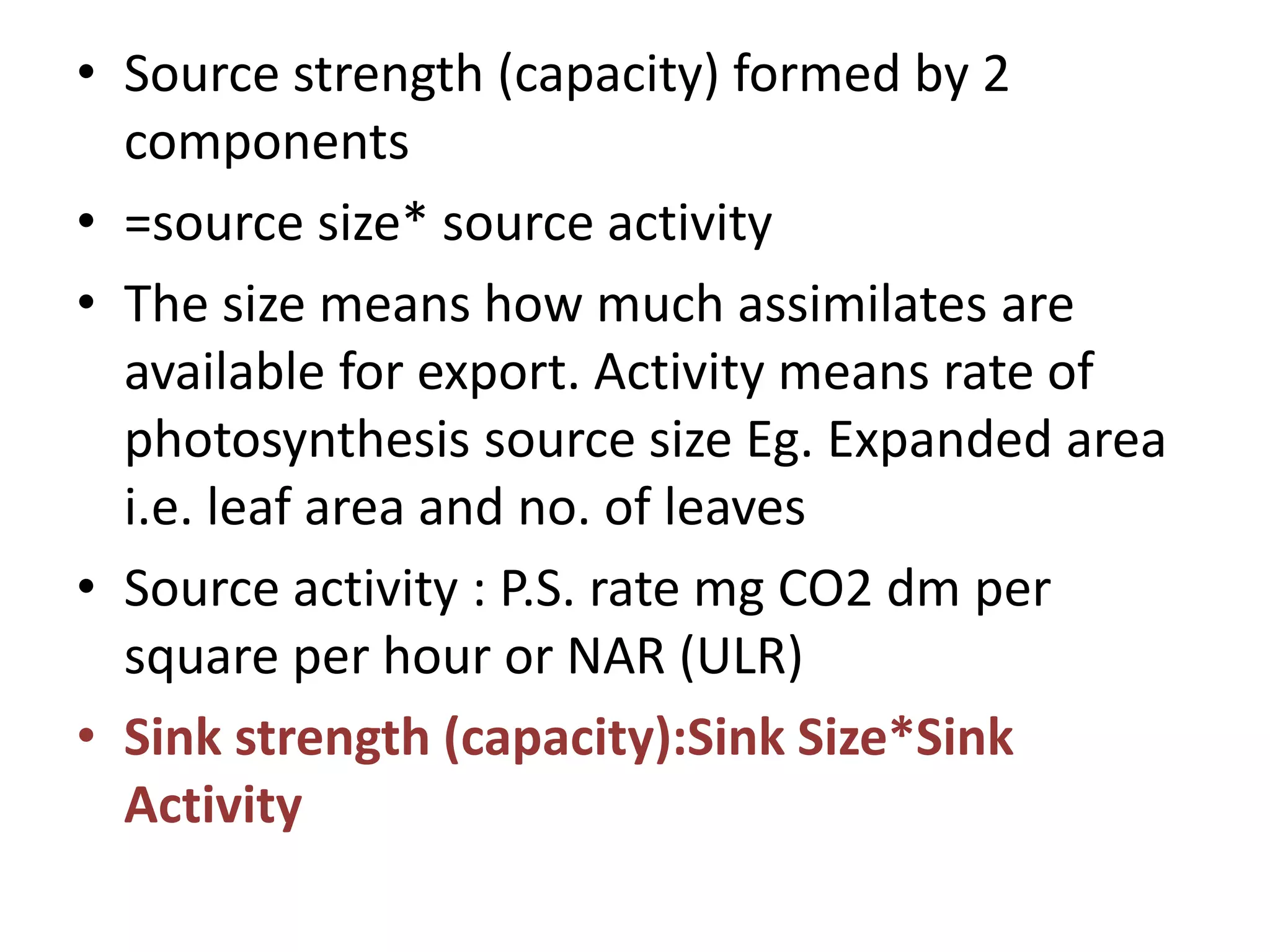 Source sink relationship and different growth models | PPTX