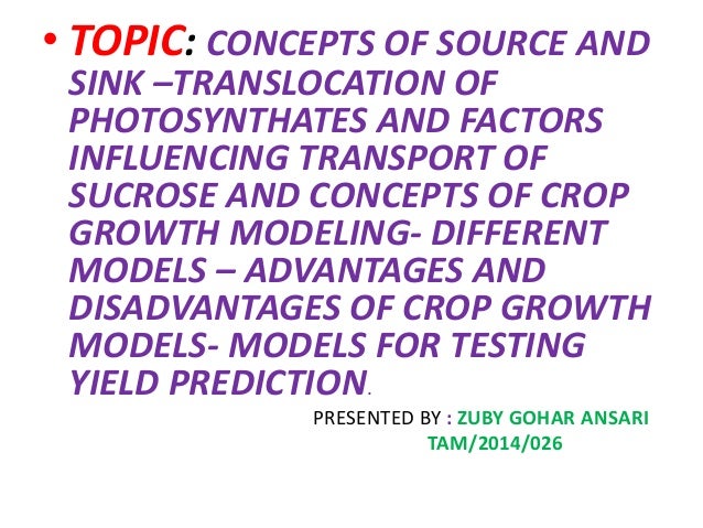 Source sink relationship and different growth models image.