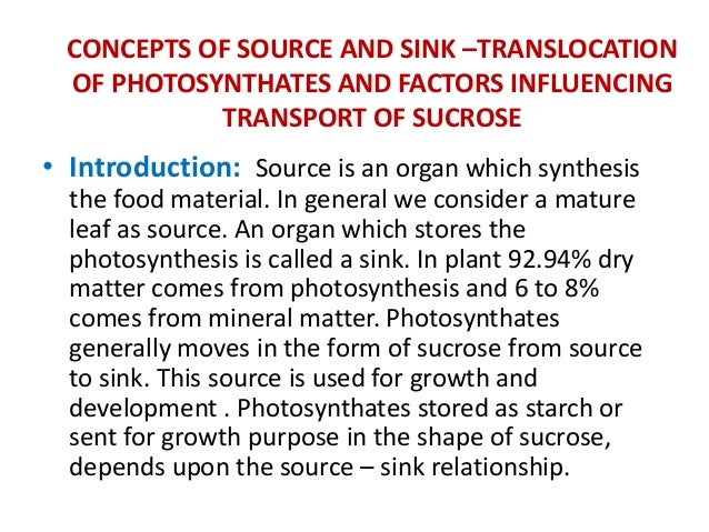 Source sink relationship and different growth models image.