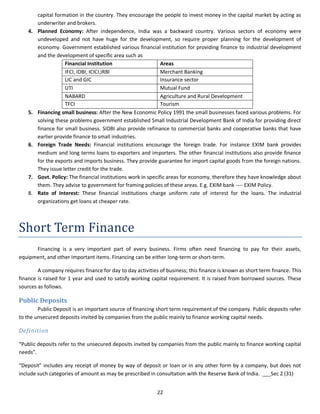 Sources of business finance | PDF
