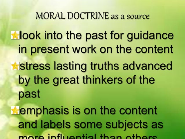 Sources Of Curriculum Design PPT