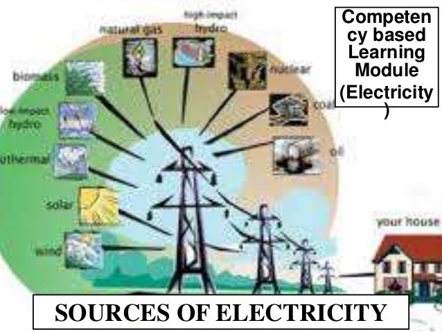 Source Of Electrical Energy