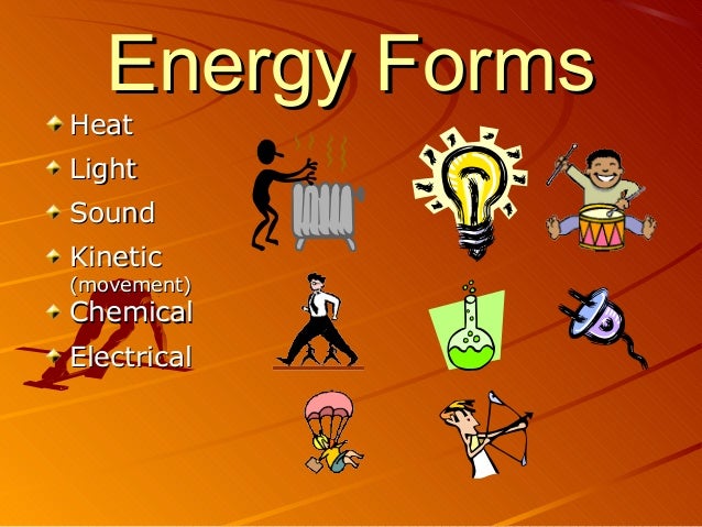 Sources of energy
