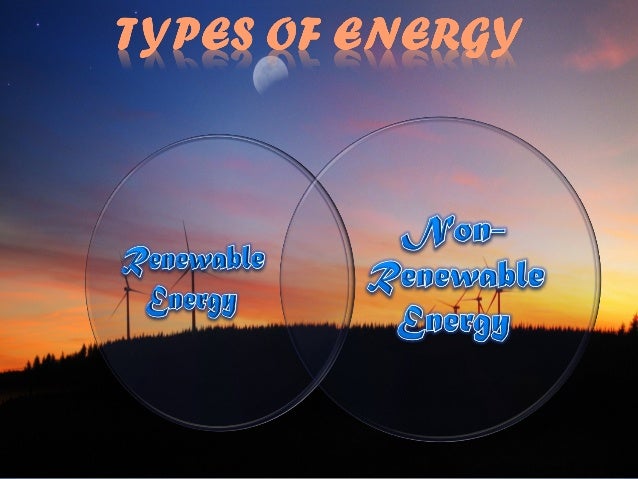 Tidal energy Sources of Energy