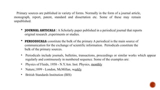 SOURCES OF INFORMATION in library .pptx