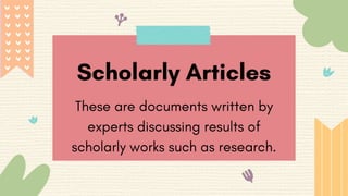 Sources of Information Accessibility and Effectiveness.pptx