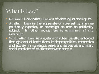 Sources Of Law | PPT