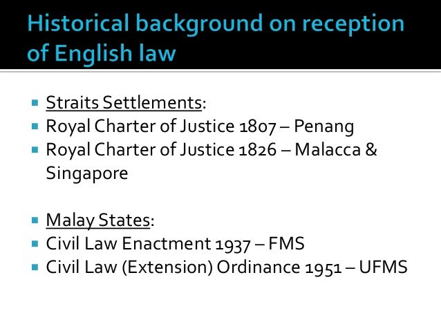 malaysian legal system law of Free essay: 15thfebruary 2010 saira banu mls tutorial: 3-4 pm cases i) strait settlements reception of english law case kamoo v thomas turner bassett in the. malaysian legal system law of Free essay: 15thfebruary 2010 saira banu mls tutorial: 3-4 pm cases i) strait settlements reception of english law case kamoo v thomas turner bassett in the.